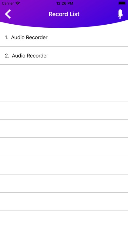 Audio log & recorder screenshot-4