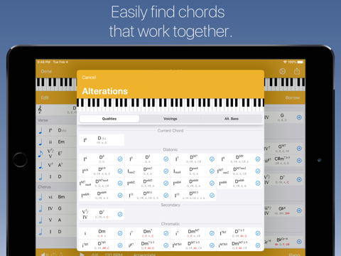 Suggester | Chords and Scales screenshot 2
