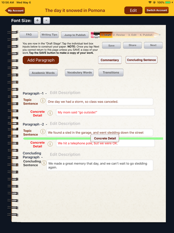 iGoWrite: Auto-Score screenshot 2