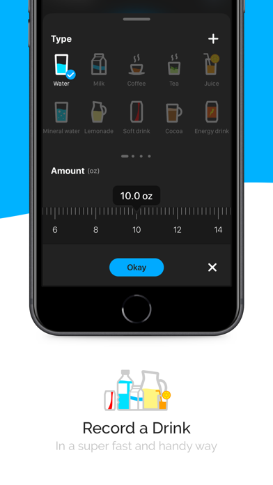 Drink Water Tracker - GoWater screenshot 2