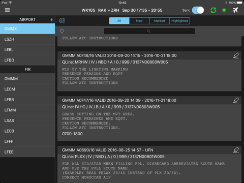 CAE eFlight Manager screenshot 2