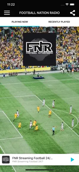 Game screenshot FOOTBALL NATION RADIO mod apk