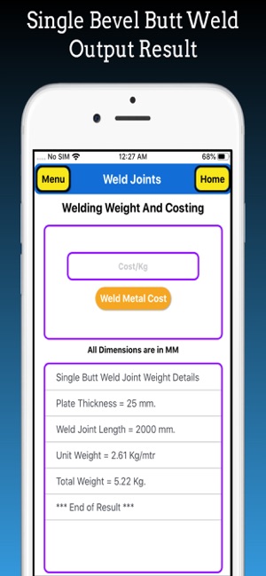 Welding Weight Calculator(圖8)-速報App