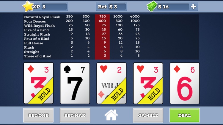 Deuces Wild * Video Poker