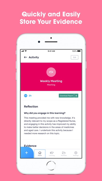 Ausmed - CE Portfolio App