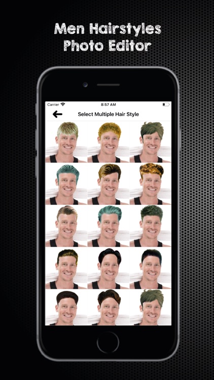 Man Hairstyles Photo Editor screenshot-4