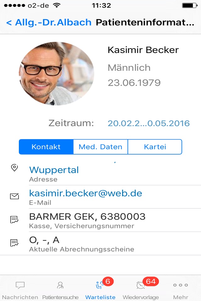 CGM M1 PRO Meine Patienten-App screenshot 3