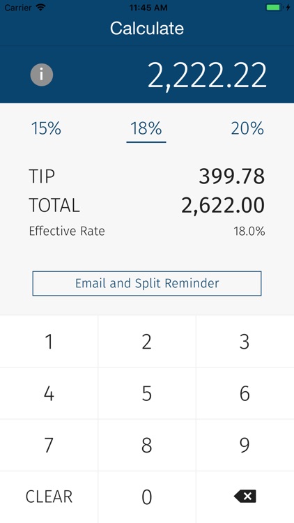 Split Amount Calculator