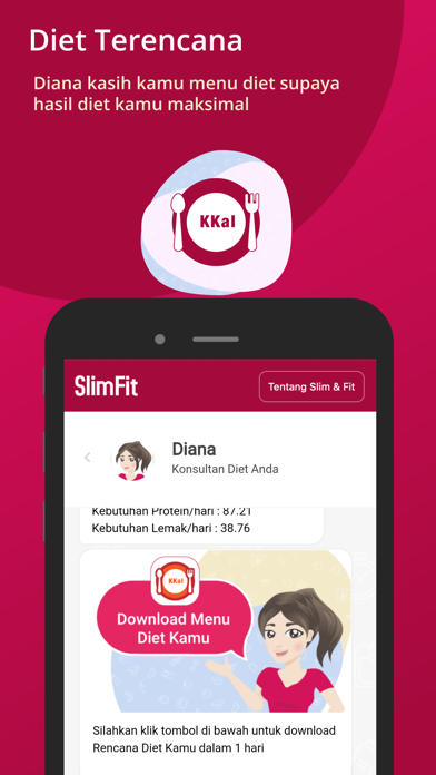 SlimFit - Diet for Wellness screenshot 4