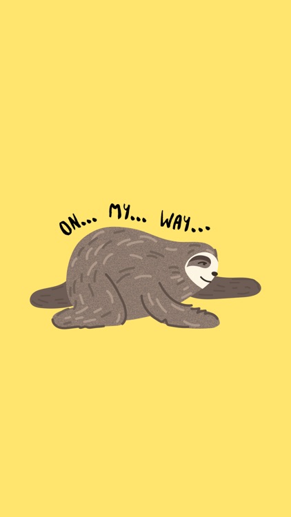 It's a Sloth Life Stickers screenshot-3