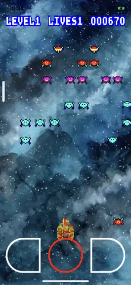 Game screenshot Retro Galaxians apk