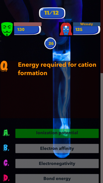 How to cancel & delete Chemistry Knowledge Test from iphone & ipad 3