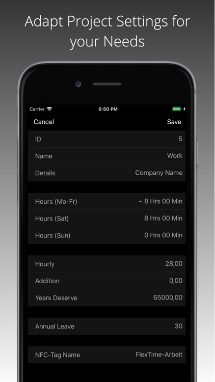 FlexLog - Work Time Tracker screenshot-8