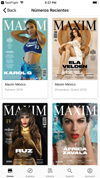 Maxim Mexico Revista screenshot1