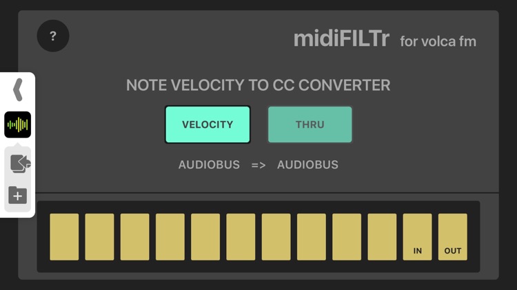 midiFILTr-VF for Volca FM