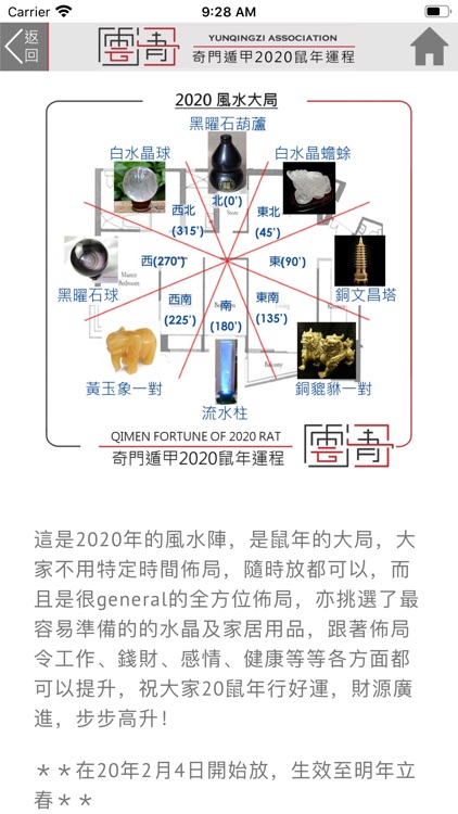 雲清子奇門遁甲鼠年運程 screenshot-3