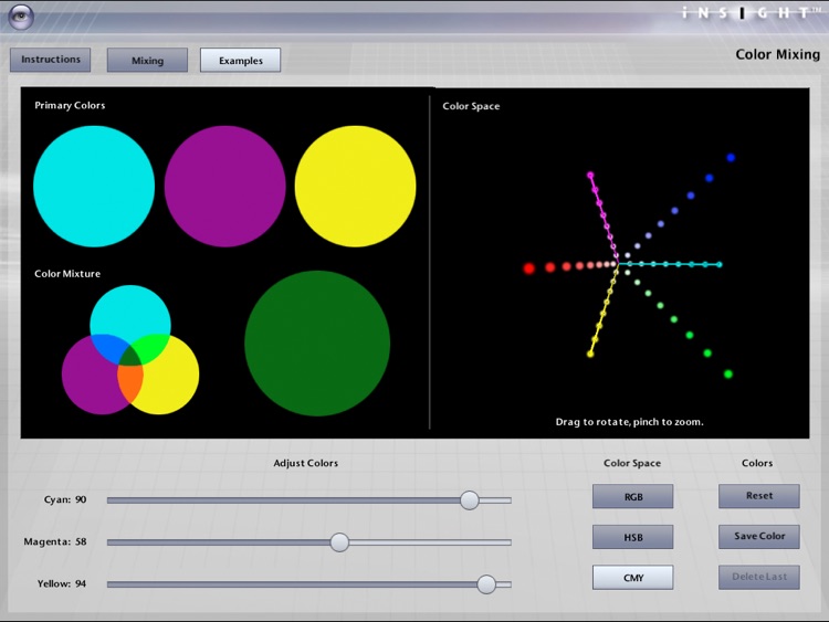 iNSIGHT Color Mixing