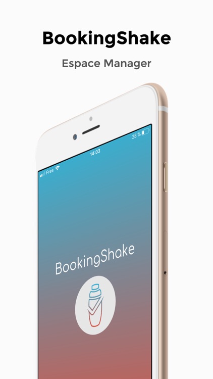 BookingShake - Espace Manager