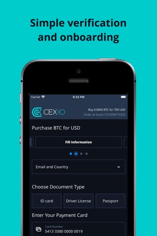 CEX Direct - Buy Bitcoin screenshot 2