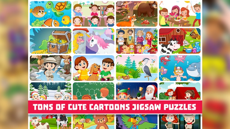 Super Cartoon Jigsaw Puzzles screenshot-3