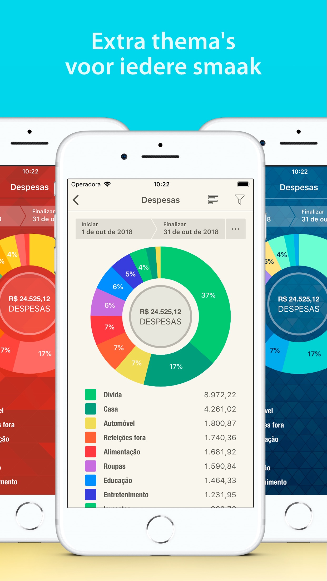 Screenshot do app Money Pro: Finanças Pessoais