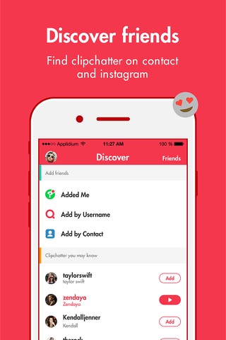 Clipchat- Go live video chat screenshot 4