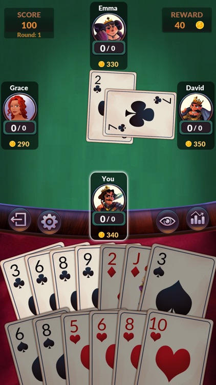 Hearts - Offline Card Games screenshot-6