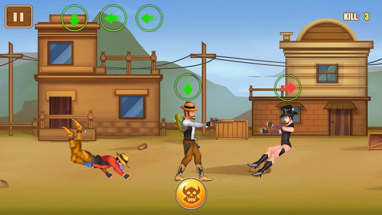 Gun Blood Cowboy Duel screenshot-4