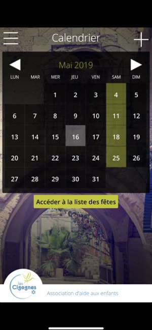 Calendrier des Cigognes(圖2)-速報App