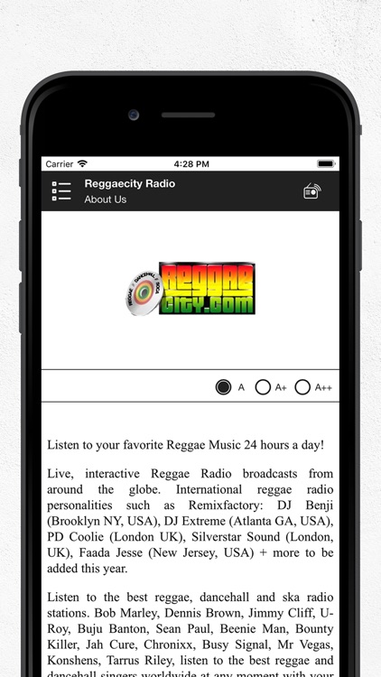Reggaecity Radio screenshot-3