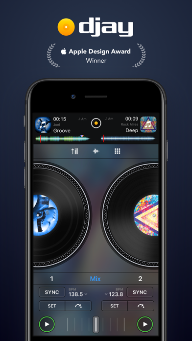 djay LE for iPhone Screenshot 1