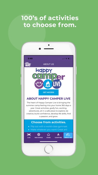 HAPPY CAMPER LIVE screenshot 3