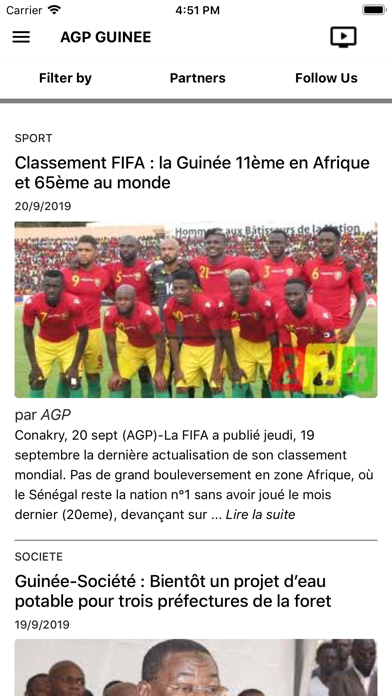 AGP Agence Guinéenne de Presse screenshot 2