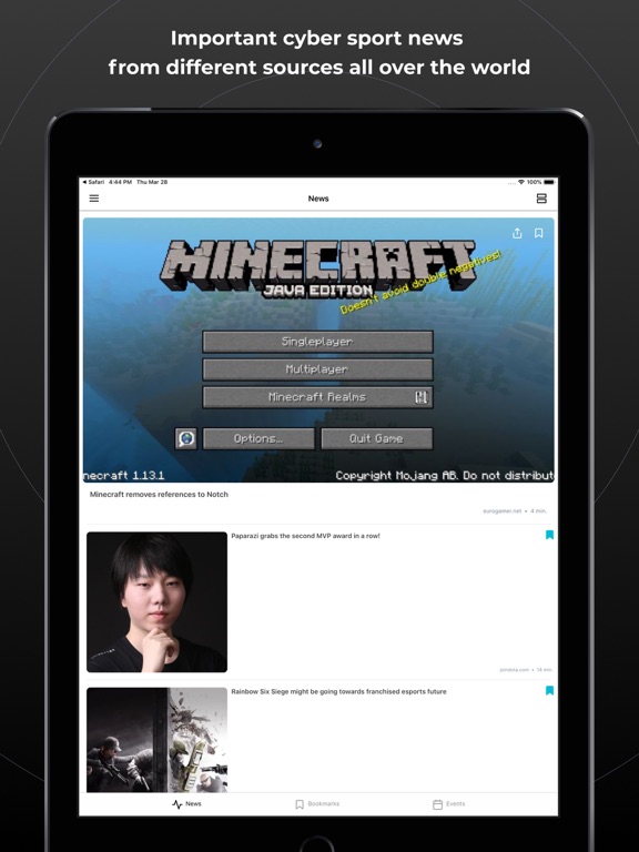 Screenshot #4 pour CyberSport News