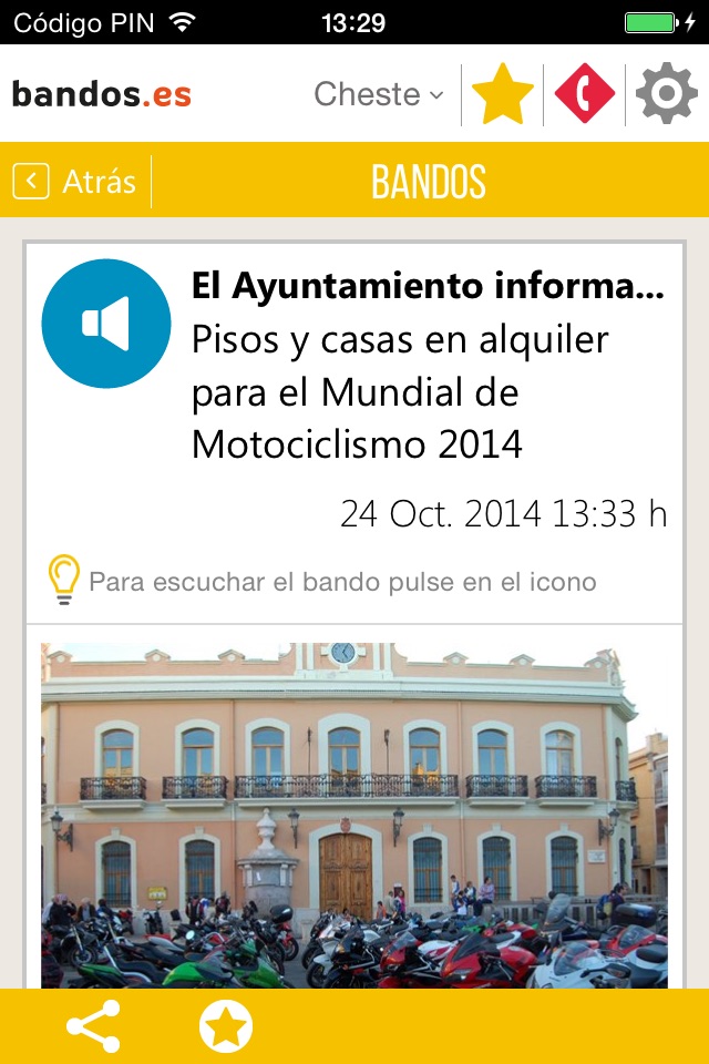 Bandos.es screenshot 2