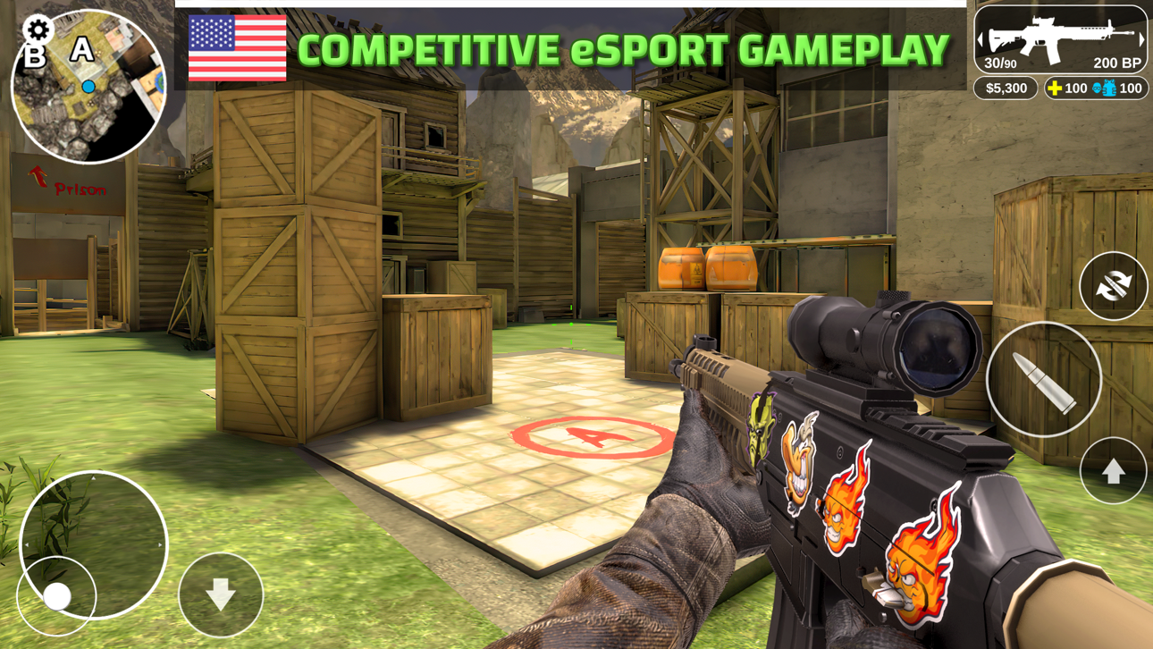 Counter Attack Multiplayer FPS Hack screenshot 5 - iOS game interface