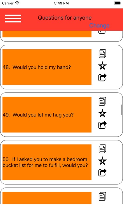 Relationship Questions screenshot-3