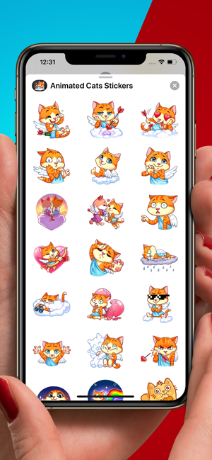 Animated Cats Stickers Emoji(圖2)-速報App