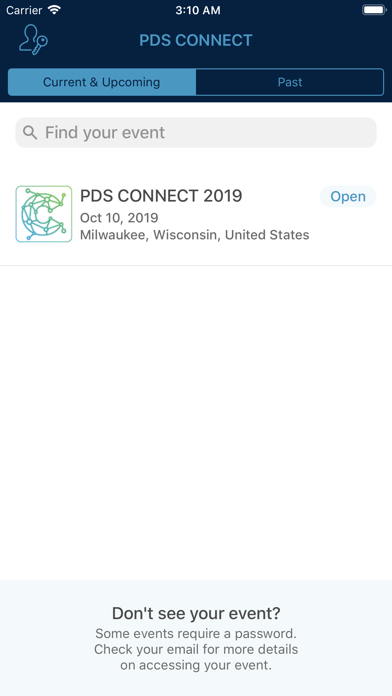 PDS CONNECT screenshot 2