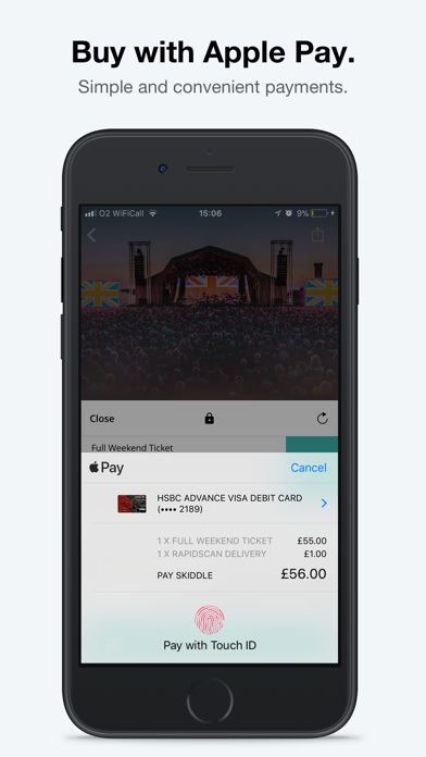 How to cancel & delete Skiddle: Events and Tickets from iphone & ipad 4