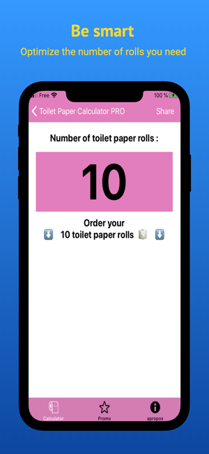 Toilet Paper Calculator PRO(圖2)-速報App