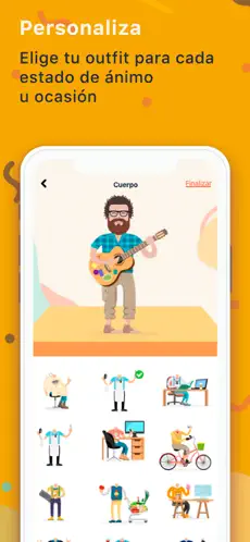 Screenshot 4 My Avatar - Crea tu avatar iphone