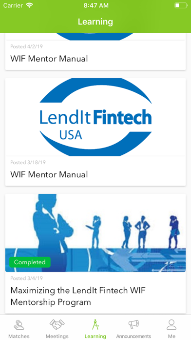 How to cancel & delete LendIt Fintech WIF Mentoring from iphone & ipad 2