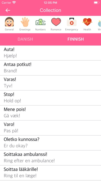 Danish Finnish Dictionary