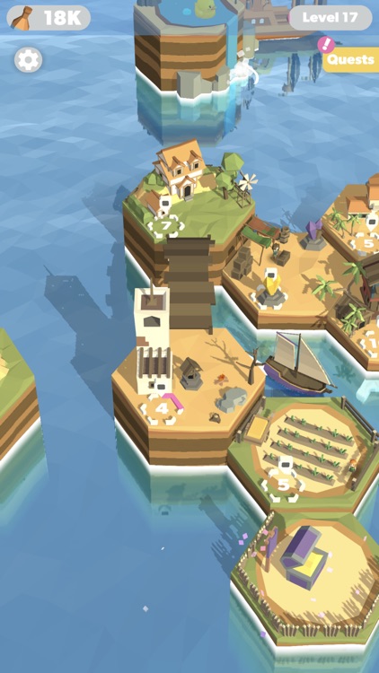 Islands Idle 3D - Pirate Bay screenshot-4
