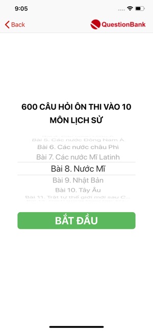 QuestionBank - Ôn thi vào 10