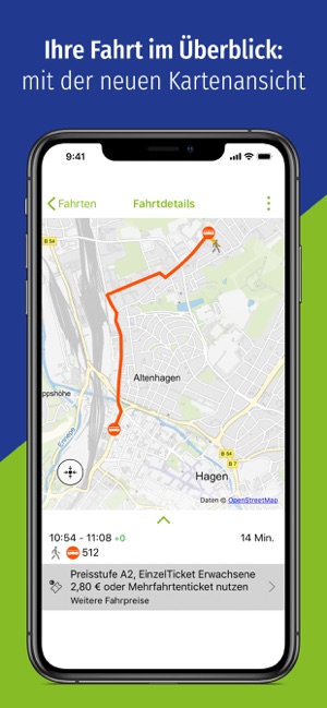 HST App - Fahrplan für Hagen