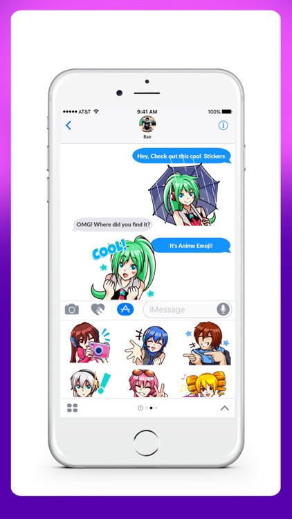 Tokyo Anime Emojis Sticker screenshot-1