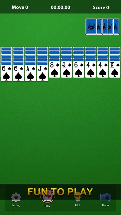 Spider Solitaire ◆◆