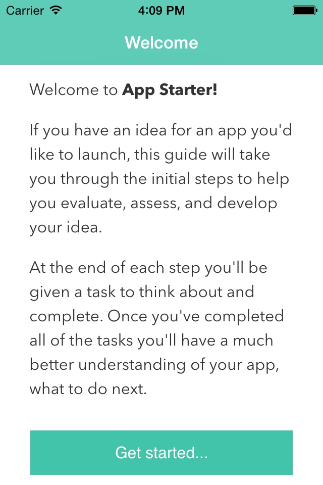 App Starter screenshot 2